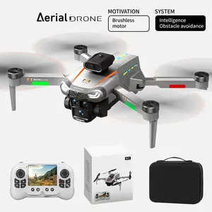 【X2】 High-definition aerial photography toy unmanned aerial vehicle remote control with 2.8-inch screen display, remote control for return to base and obstacle avoidance, quadcopter aerial photography aircraft, dual batteries