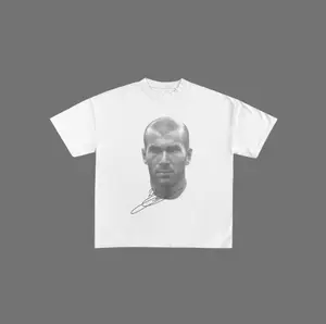 Big Head ZINEDINE ZIDANE YOUNG T-Shirt, ZIDANE Vintage Tee, Unisex Soccer Shirt, Sweatshirt, Graphic Tees, Menswear Womenswear Streetwear