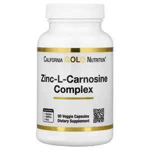 California Gold Nutrition Zinc-L-Carnosine Complex, 90 Veggie Caps