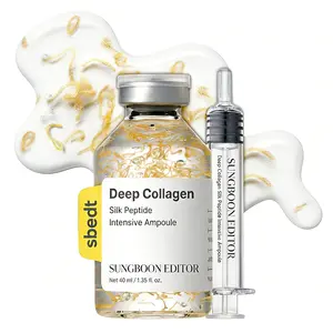 Sungboon Silk Lifting Peptide Ampoule 1.35 fl oz | Wrinkle Care | Face-Lift at Home serum with Peptides & Deep Collagen 40ml | Plumping, Smooth, Anti aging Korean Skincare Radiant