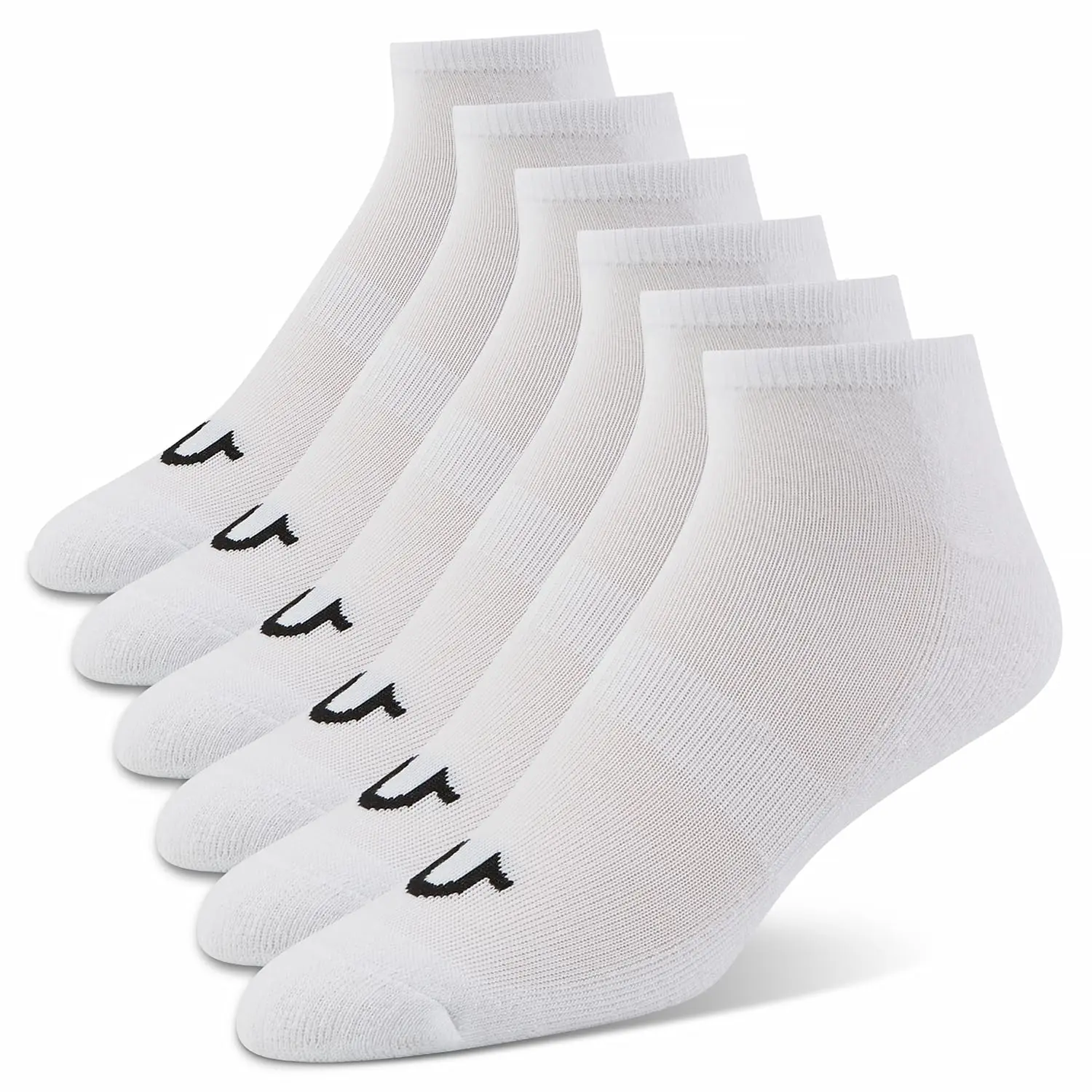 True Religion Mens Socks 6 & 12 Pairs No Show Socks for Men Premium Athletic Shoe Size 8-12