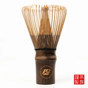 Chazoku Handmade Bamboo Whisk 2 Tone 100 Prong Chasen