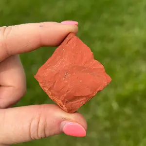 Raw Red Jasper Stone for Grounding, Protection and Energizing, Root Chakra Stone