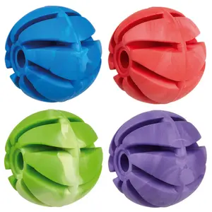 Dogline Rubber Spiral Ball