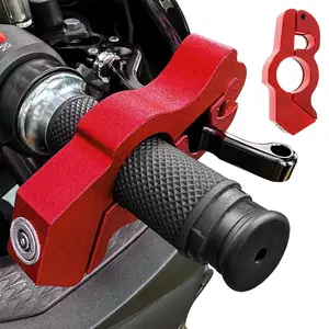 Motorcycle Disc Brake Lock, Adjustable Anti-theft Lock with Key, Security Lock, Universal Motorcycle Accessories for ATV, UTV, Off-road Vehicle, Street, Motorcycle Parts, Adjustable Bracket