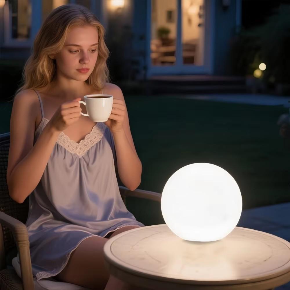 Solar Garden Ball Light Outdoor Glow Globe LED Waterproof Night Light with Remote Control for Party Holiday Decor Eco-friendly Solar Powered