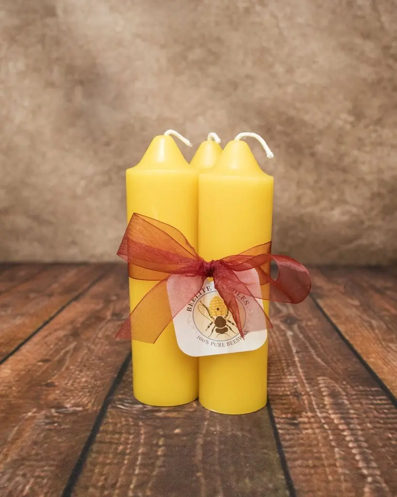 100% Pure Beeswax Emergency Candles