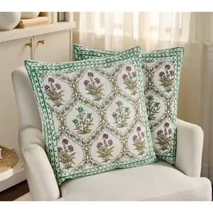 Cozy Cottage by Liz Marie Set of (2) 20" Spring Floral Pillows