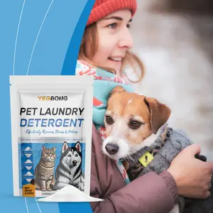 Laundry Powder for Pet Beds & Blankets | Enzyme-Based Odor Eliminator | Deep-Clean Stain & Urine Remover | Deodorizing Pet Detergent | Safe for Sensitive Skin & All Fabrics
