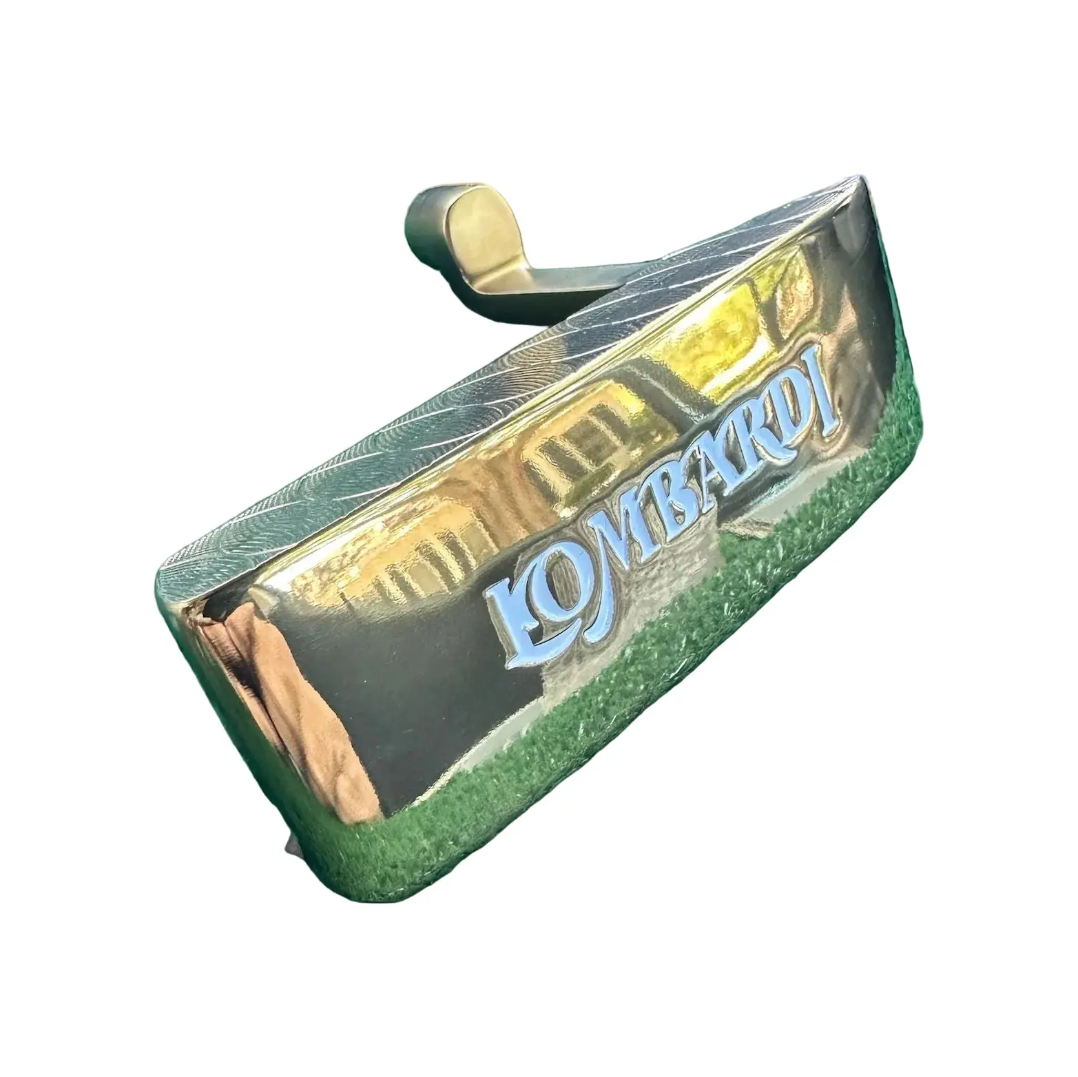 Lombardi Golf Custom Gold PC-308 Double Wide Blade-Golf Putter