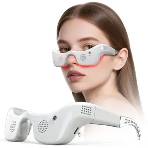 7 Mode Light Eye Comfort Device with Cooling & Warming Sensation, Red Light Eye Beauty Mask, 7 Color Light Eye Beauty Device, Type-C Charging Eye Relax Accessory, Best Gift for Eye Care