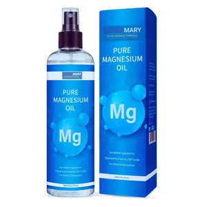 B-EXPERTS Ultra Pure Magnesium Oil Spray 300ml USP Grade Rapid Absorption Quick Dry No Residue Alcohol-Free Muscle Relaxation Joint Support Better Sleep Body Care Daily