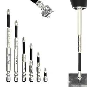 High-Magnetic Screwdriver Drill Bit, K5 High-Magnetic Drill Dit Set,Magnetic Durability Screwdriver Drill Bit Set, Anti Slip Magnetic Electric Screwdriver Set