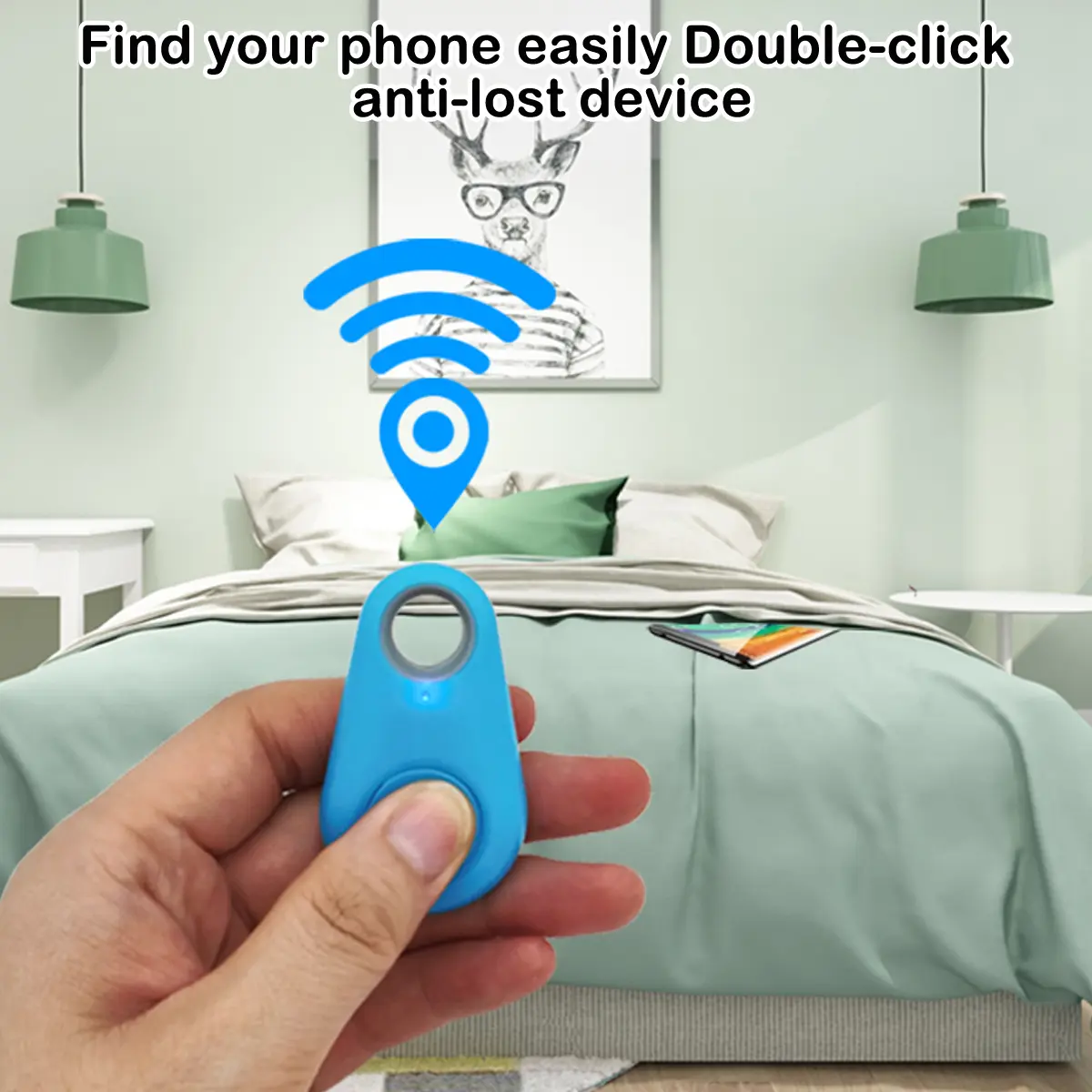 Smart Tracker, Portable Lightweight Anti-loss Locator, Compact Lightweight Anti Loss Locator, Portable Precise Positioning Device, Smart Tracking Tag