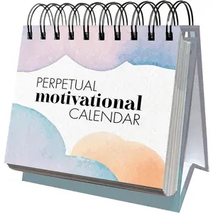 Motivational Perpetual Daily Desktop Calendar | 365 Inspirational Positive Quotes for  or Office, Affirmations to Motivate, Uplift, and Encourage For Every Day of The Year |   To Improve Mindfulness for Women, Men, & Coworkers