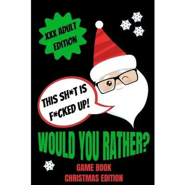 USED-Would You Rather Game Book, Christmas Edition: Would You Rather Adult Version For Xmas- Funny Inappropriate Questions For Grown Ups-Dirty Santa Stocki by Press, Made You Laugh (Paperback)