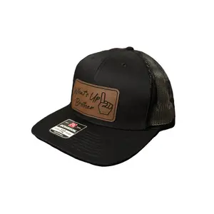 What’S Up Brother Hat – Sketch Style Leather Patch Snapback Hat, Trucker Cap, Funny Tiktok Hat, Leatherette Patch Design, Bold Casual Meme Hat, Viral Gift For Him
