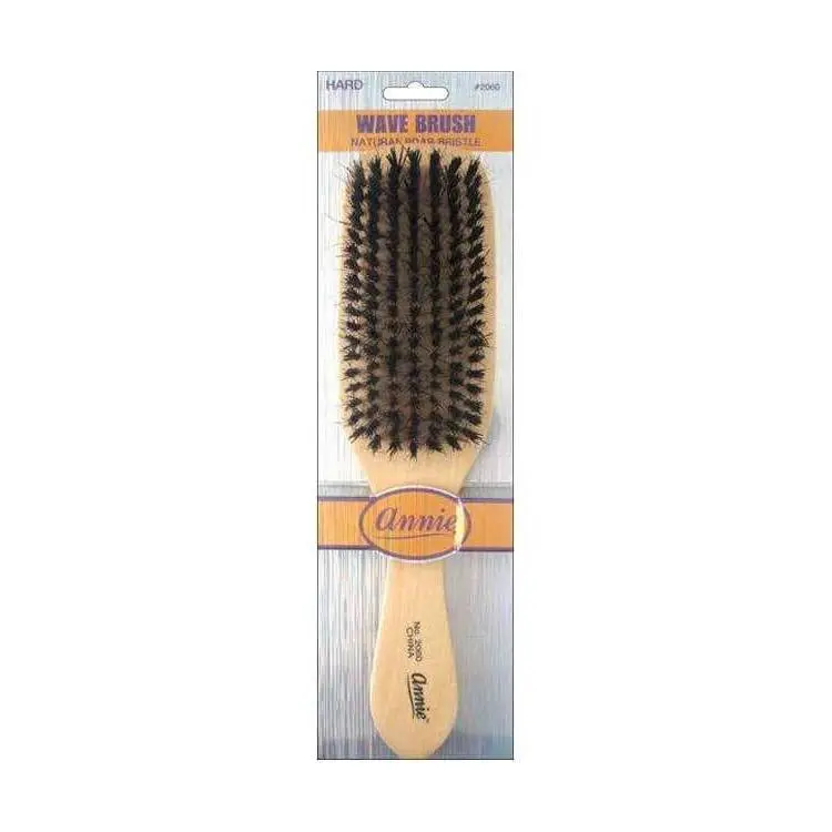 Annie #2060 Hard Reinforced Bristle Brush, Salon Styling Tool for Curly Hair, Professional Hair Styling Bristle Brush, Hair Brush For Curly Hair, Bristlebrushes