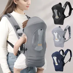 1Pc Baby Carrier - Ergonomic, Cozy, Lightweight and Breathable Carrier for 7-45lbs, Effortless to Put On, Ideal for Hands-Free Parenting, Enhanced Lumbar Support, Purehug for Infant to Toddler