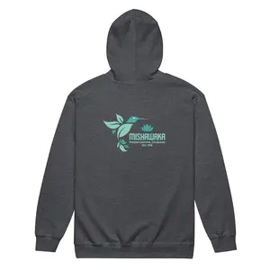 Mishawaka Hummingbird zip hoodie