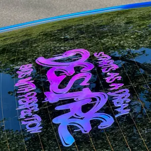 Desire Slogan Rear Banner