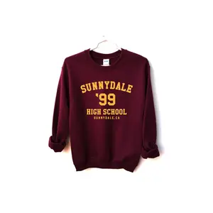 Sunnydale High School Unisex Sweatshirt, Buffy Sweatshirt, Sunnydale Sweatshirt, Buffy The Vampire Slayer, Sunnydale Razorbacks, Sunnydale, Shirt for Adult and Youth