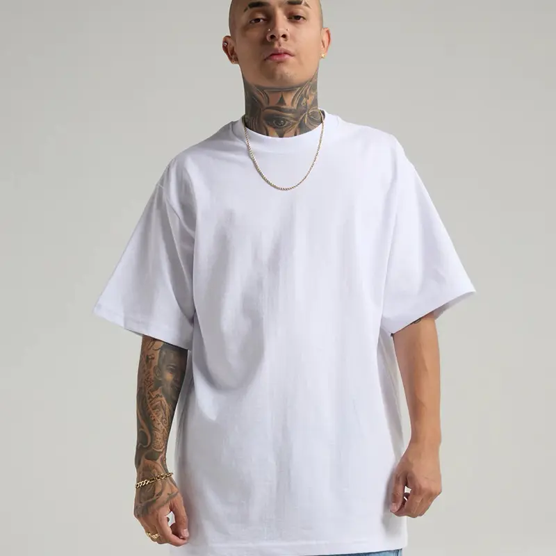 Shaka Men's 7.5oz Max Heavyweight T-Shirt - Thick, Protective Retro 90s Boxy Fit Crewneck with Reinforced Stitching, Fashion Everyday Basics for Streetwear
