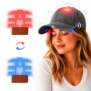 Multifunctional Laser Hair Regrowth Cap, Massage Cap, Equipped with 850nm Infrared Light Technology  Promotes Hair Health and Growth  A Convenient Hair Care Solution