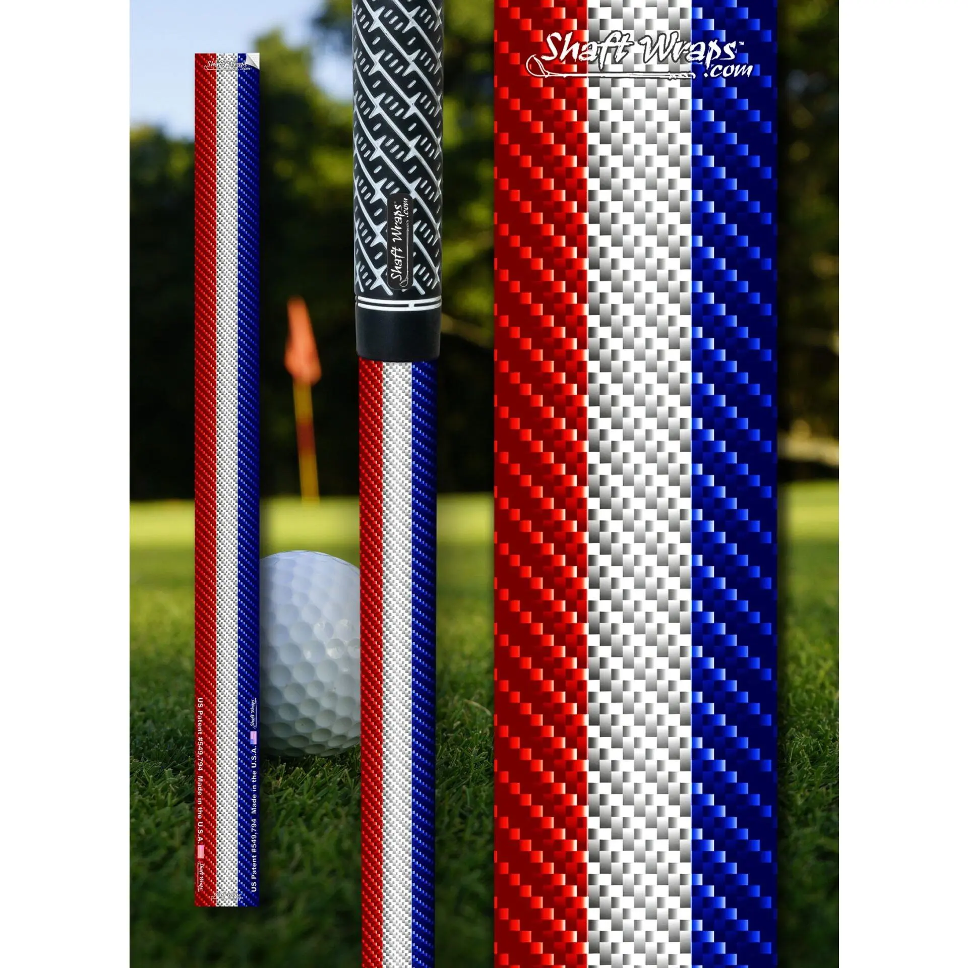Red White & Blue Carbon Fiber Red White & Blue Carbon Fiber