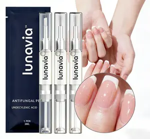 Strength Nail Renewal Pen – Restores Clarity for Discolored, Thick & Damaged Nails, Easy Brush Applicator for Fast, No-Mess Repair