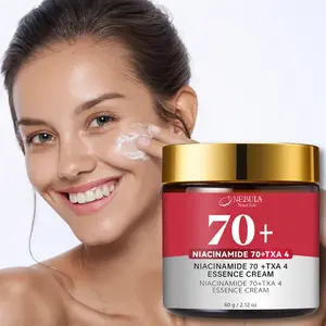 Niacinamide Cream with Hyaluronic Acid and Lactic Acid, Micro Retinol, Summer Moisturizing, Breathable, Replenishes Moisture, 60g