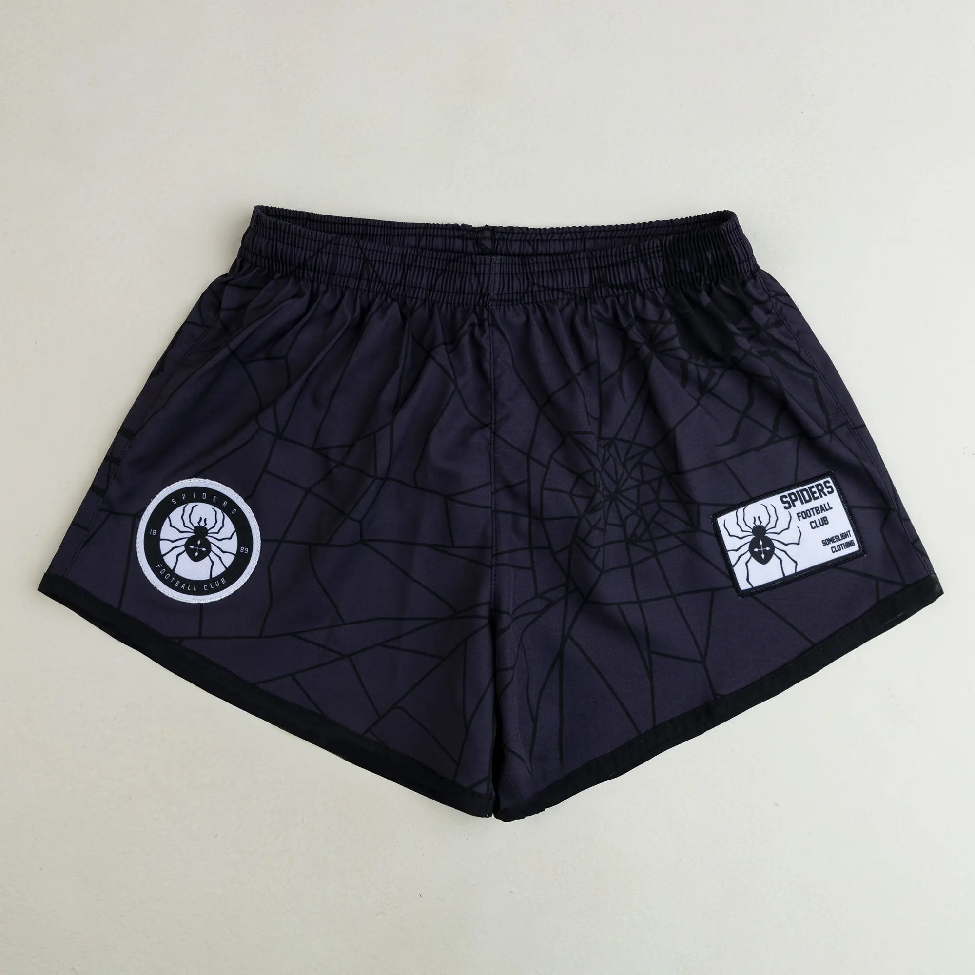 SomeSlight Spider Troops Mesh Shorts – Anime Style | Premium Streetwear Fit Fabric Menswear
