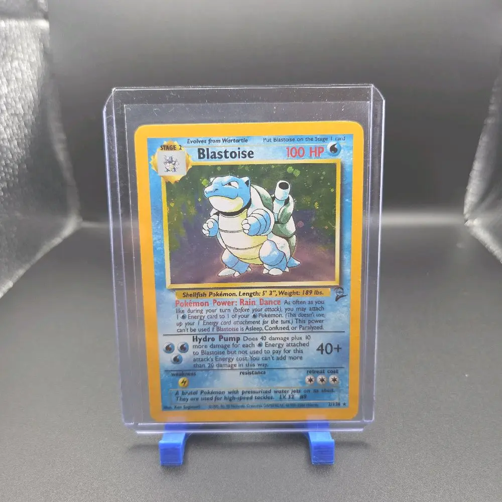Vintage Holo Blastoise Raw Trading Card