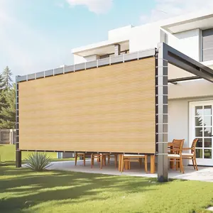 Father's Day Gift VEVOR 90% Sun Shade Cloth, 12 x 20 ft Pergola Shade Cover with Stainless Steel Grommets, Sun Shades Canopy Privacy Screen with 160 GSM HDPE Material, for Outdoor, Patio, Garden, and Backyard (Beige)