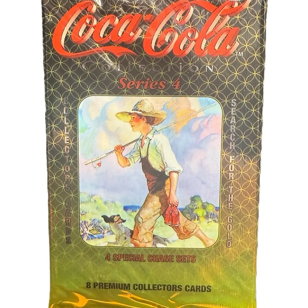 Coca Cola collectible Trading Cards - Series 4, Single Pack