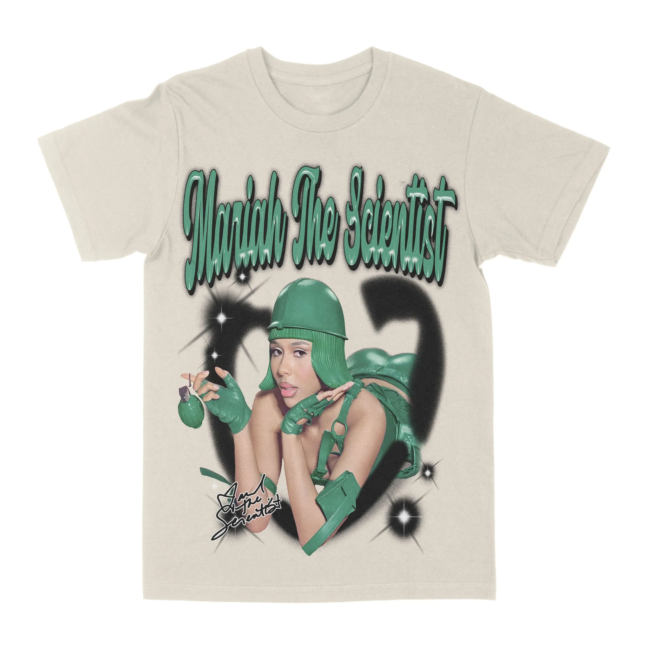 Mariah The Scientist "Dreamer" Vintage Bootleg Graphic Tee Womenswear Streetwear Crewneck Casual Tshirt