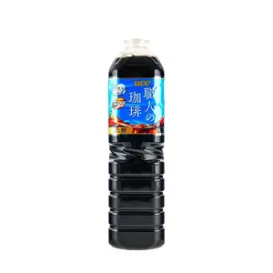 UCC Craft Coffee Low Sugar Americano Black Coffee 900ml - Ready to Drink Cold Brew for Energy Boost