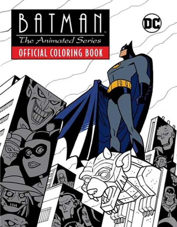 Iconic Batman: The Animated Series Official Coloring Book - Insight Editions, Paperback