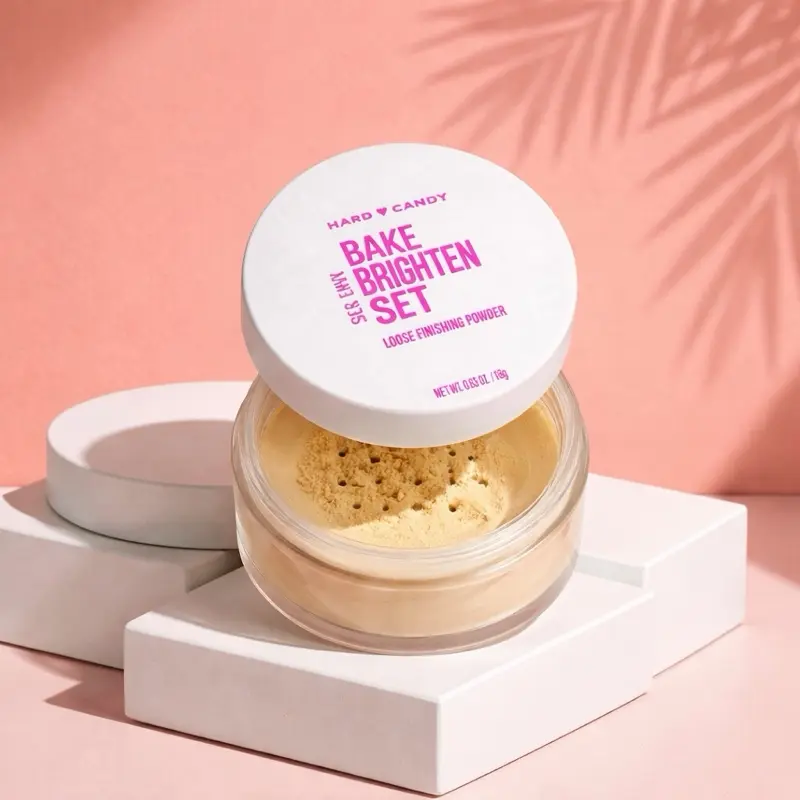 Hard Candy Bake Brighten & Set Loose Finishing Powder Oil Free Banana 138718g