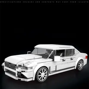 Classic Speed Sports Car Model Building Blocks, 398pcs/box Creative Building Blocks, Assembly Toys, Puzzle Toys, Festival Gifts