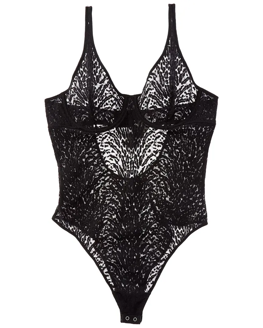 Wolford Animalier Lace Underwire Bodysuit