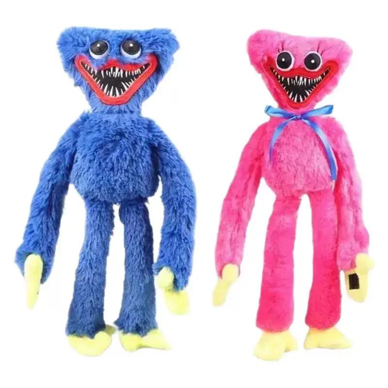 Huggy Wuggy Plush Toy 40cm, Poppy Playtime Cuddly Doll, Soft Stuffed Animal for Kids Birthday Gift