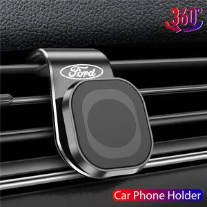 Magnetic Car Phone Holder Air Vent Clip Mount, 360 Rotation Mobile Bracket, GPS Cell Phone Stand, Car Cellphone Mount, Accessories for Ford Focus Fiesta Ecosport