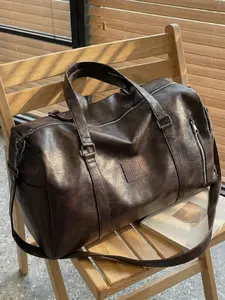 Soft Leather Dry Wet Separated Gym Bag, Fashion Large Capacity Travel Backpack, Luggage Shoulder Crossbody Bag, Casual Sports Bag, Sports Bag, Athletic Bag, Workout Sport Bags
