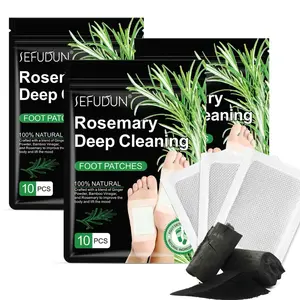Rosemary Deep Cleansing foot patches, 10pcs bags foot care patches , exfoliating foot mask