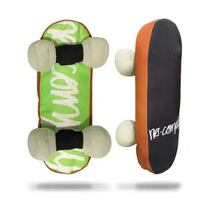 No-Comply Skateboard Dog Toy Script Logo - Green