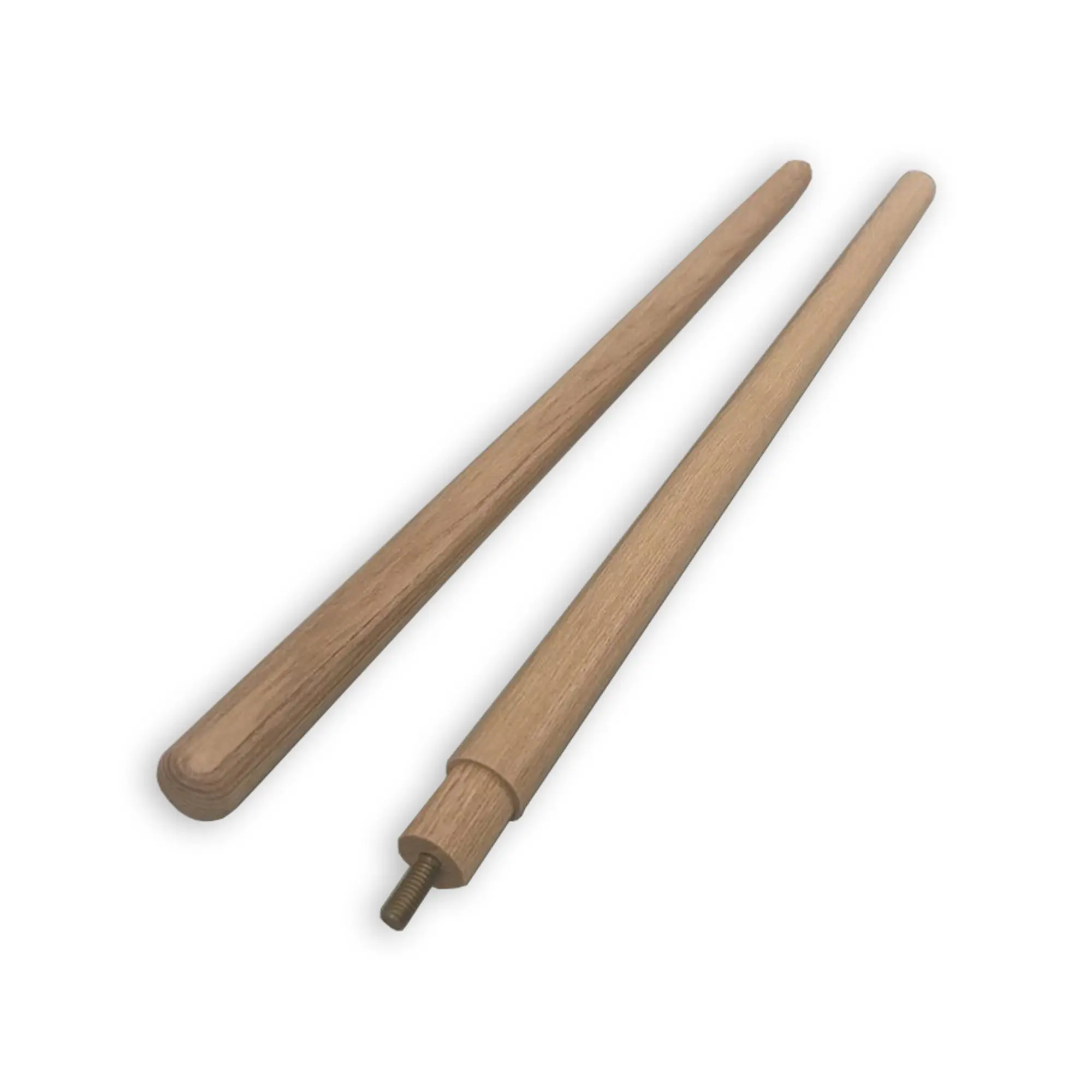 Furniture Hardware Replacement Legs for Side Table, 2-Piece Set, Two Piece