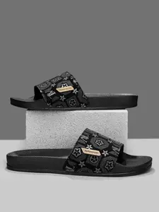 2026 Fashion Print Men's Sandals, Soft Sole Casual Flip Flops, Outdoor Beach Shoes, Comfortable Summer Footwear for Men