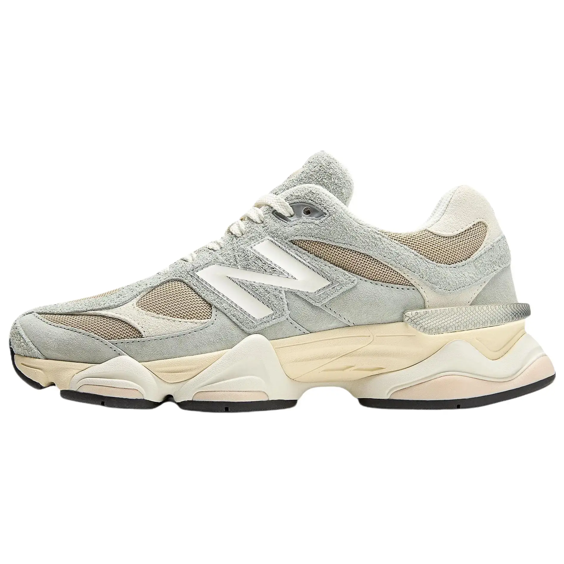 New Balance 9060 'Lone Star Grey' Men's Sports Sneaker, Classic Running Heritage, Durable Rubber Outsole, Suitable for Casual Wear, All Seasons, All-Day Use, Rubber Sole, Supportive Foam, Plush Cushion, Futuristic Styling