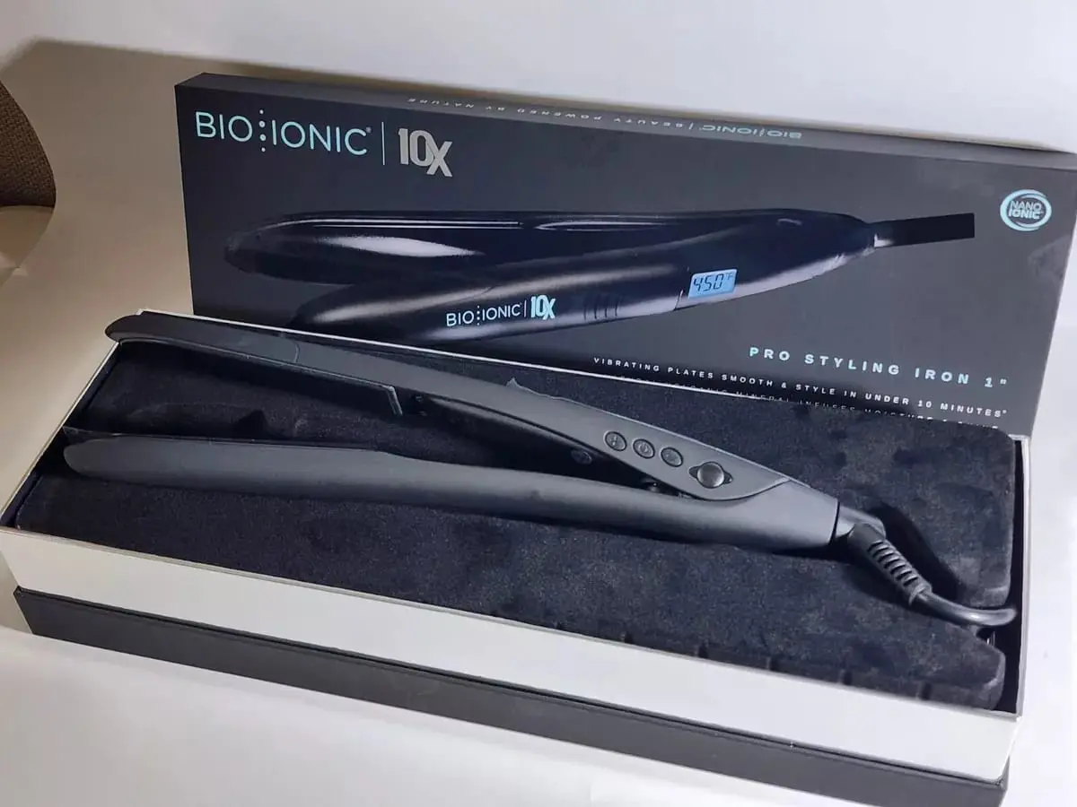 NEW Bio Ionic 10X Pro Styling Iron 1"-Nano Ionic-with Vibrating Plates NEW Bio Ionic 10X Pro Styling Iron 1"-Nano Ionic-with Vibrating Plates